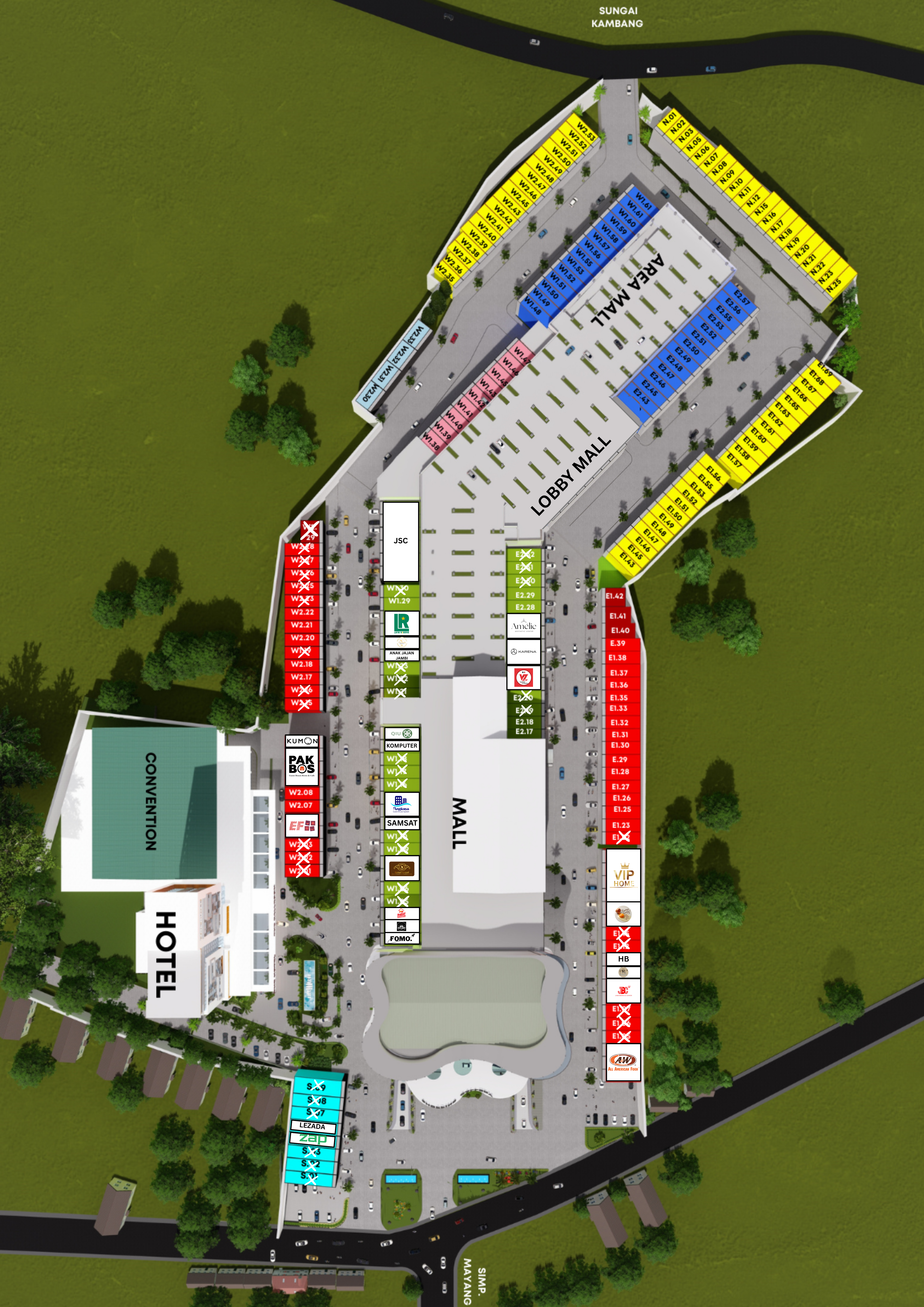 Lokasi Jambi Business Center